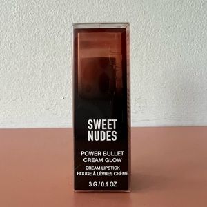 Huda Beauty Power Bullet Cream Glow Lipstick - Sweet Cheeks - NIB